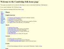 Tablet Screenshot of cambridgefolk.org.uk